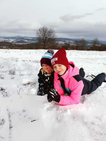 naše děti na Velké Javorské